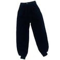 thumbnail image 3 of Pantalones 1/6, elegantes, de moda, hechos a mano, para muñecas en miniatura, pantalones casuales para 12 pulgadas Negro, 3 of 9