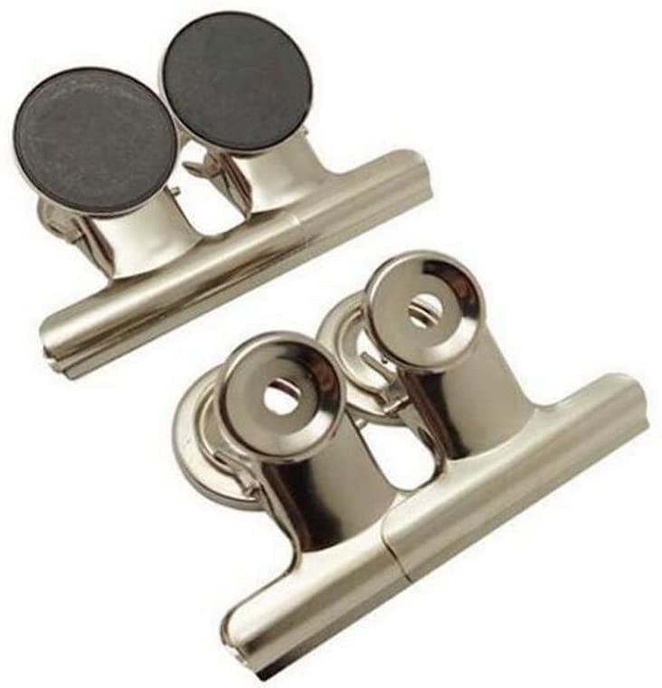 6PCS 31mm Metal Paper File Binder ClipsOffice School