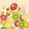 thumbnail image 2 of 40Pcs 4 Colors Grapefruit Slice Charms Colorful Orange Lemon Charms Cute Fruit Dangle Pendants, 2 of 8
