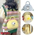 thumbnail image 2 of Bolso de mano de Snoopy Charlie Brown con dibujos animados de Anime, bolso de almacenamiento de cosméticos para mujer, bolso cruzado de hombro, bolso de mano de nailon, bolso de mensajero para teléfon, 2 of 4
