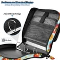 thumbnail image 4 of FORMRS Zipper Binder with Shoulder Strap 2-inch Ring 500 Sheet Capacity File Bag, Green Tomatoes, 4 of 5