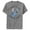 Charcoal Heather, variant on Boy's Lilo & Stitch I Don't Do Mornings Stitch Distressed Performance Graphic Tee Royal Blue Heather Medium