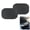 2PC Rear, variant on Car Side Window Sunshade, Static Cling UV Sun Shade Universal Fit for Most Vehicles (2PC Front)