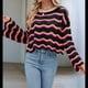 thumbnail image 5 of Traje de Baño de Crochet para Mujer, Vestido de Tejida, para Vacaciones, Verano 2025 Negro M, 5 of 10