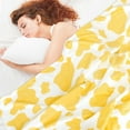 thumbnail image 3 of Plush Blanket Throws Cow Print Blanket Soft Fleece Flannel Small Throw Blanket for Couch 40x50 inch, 3 of 6
