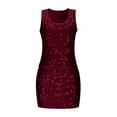 thumbnail image 7 of Drses‌‌ Women's ‌‌Sequin Two-Piece Set - Sleeveless Vest & Bodycon Mini Skirt, 7 of 7