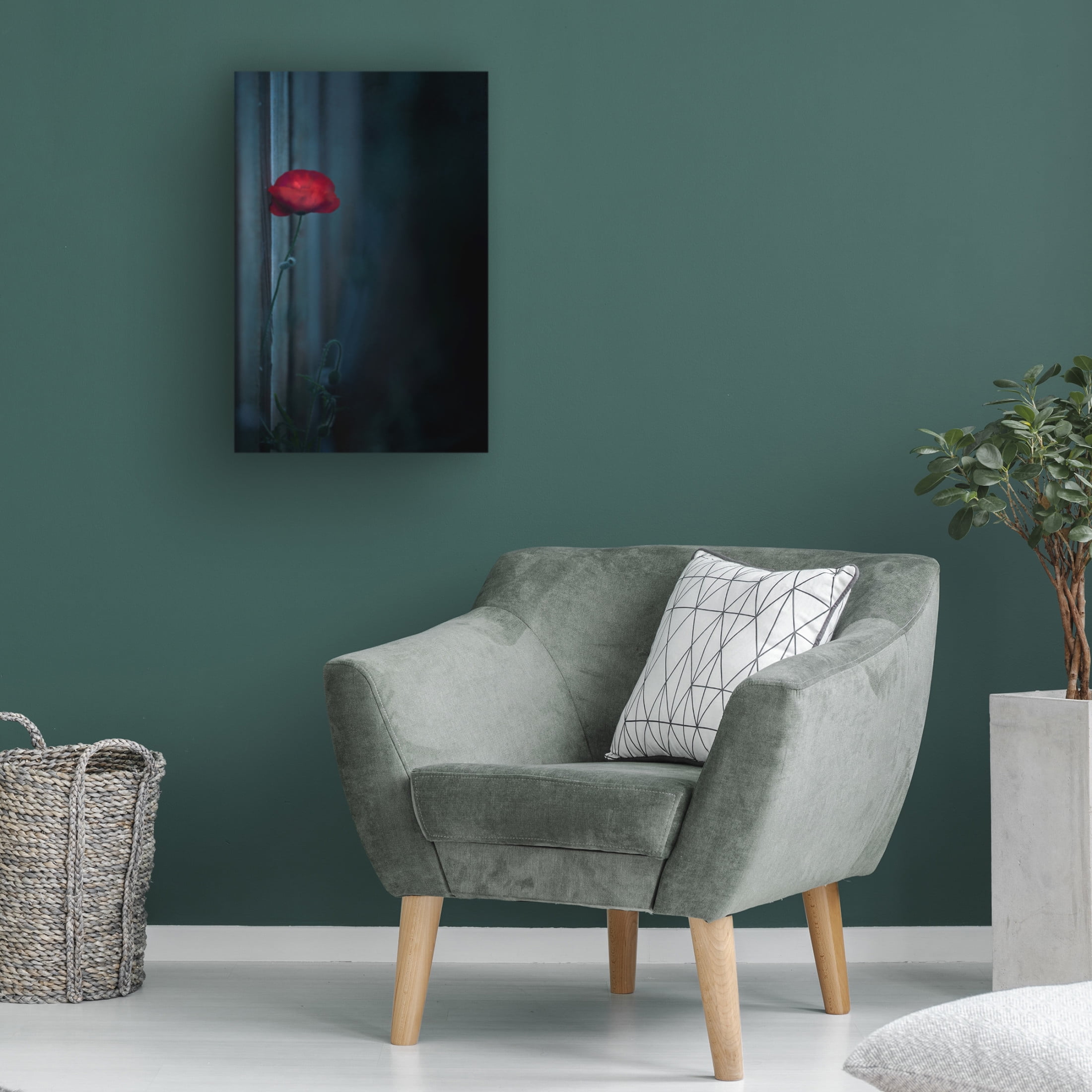 Trademark Fine Art Judy Tseng Waiting Canvas Wall Art