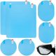 thumbnail image 1 of 12 piezas de 4 estilos de película para espejo retrovisor de coche, antivaho, antideslumbrante, antiarañazos, impermeable, transparente, protector de lluvia para espejo lateral de coche, 1 of 6