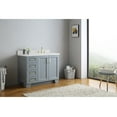 thumbnail image 3 of ARIEL TAYLOR 43 IN. RIGHT OFFSET SINGLE RECTANGLE SINK VANITY IN MIDNIGHT BLUE, 3 of 7