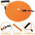 thumbnail image 3 of Leash Vivifying, mango suave, flotante y reflectante, 10 m, naranja, 3 of 9
