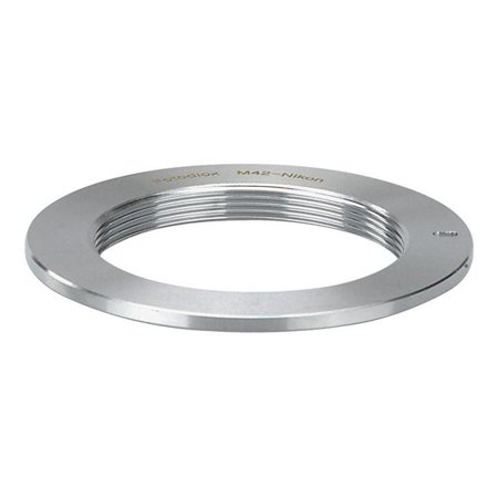 UPC: 0847372038411 | Fotodiox M42-NikF-Pro-V1 Pro Lens Mount Adapter for M42 Type 1 Screw Mount SLR to Nikon F Mount