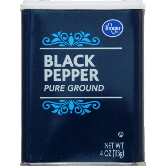 KR Pure Ground Black Pepper-4 oz