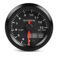 thumbnail image 2 of Medidor de temperatura de gases de escape con pirómetro de 7 colores, puntero de 300 a 1300 grados Celsius y lecturas digitales LED de 52 mm, 2 of 5