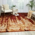 thumbnail image 2 of Nourison Rhapsody Gold/Garnet Area Rug RH006 8'6" x 11'6", 2 of 5