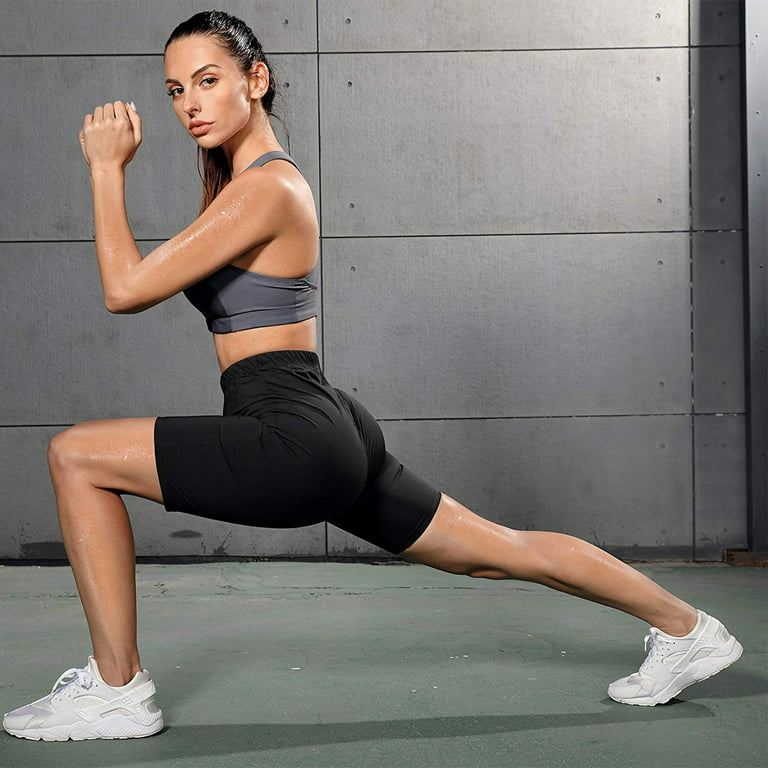 Butt-Lifter Shapewear Yoga Shorts Women Stomach Fat Burner Anti Chafing  Shorts