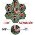 thumbnail image 4 of Irrigation Drippers, 100pcs Adjustable Watering Sprinklers Drip Irrigation System Kits Micro Flow Drip Head Irrigation Misting Nozzles, 4 of 5