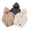Grey Beige Khaki, variant on Fdqin Boys Hoodies 3 Piece Waffle Button Sweatshirts Long Sleeve Loose Pullover with Pocket Grey Black White 9-10 Years