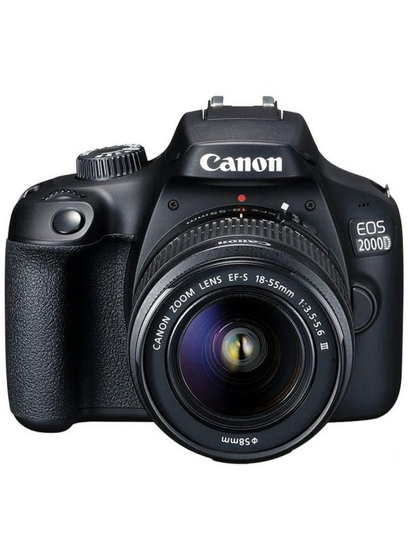 Canon EOS 2000D / Rebel T7 DSLR Camera w/ 18-55mm DC III Lens