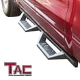 thumbnail image 2 of TAC Sidewinder Running Boards Fit 2019-2024 Dodge RAM 1500 Quad Cab (Exclude 19-24 RAM Classic Models) Truck Pickup 4” Drop Fine Texture Black Side Steps Nerf Bars Rock Slider Armor Accessories (2pcs, 2 of 8