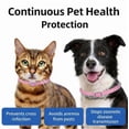 thumbnail image 5 of JUELEO 2-Pack Dog Collars for F lea and T ick Control—Universal Adjustable Pe st Control Collars for Pets,Waterproof,Pink, 5 of 9