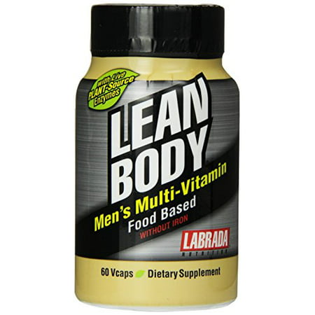 Labrada Nutrition Lean Body Men's Food Based Multi-Vitamin, 60