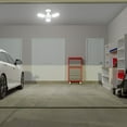 Great Value 3000 Lumen Deformable LED Garage Light with Bluetooth