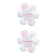 thumbnail image 4 of Minnieouse Almohadillas de bambú para pecho de 6 piezas, alfombrilla lavable respetuosa con la piel, pegatinas transpirables, gran elasticidad, cojín para 4Blanco/2 Rosa cereza 2piezas Minnieouse CBP495862, 4 of 5
