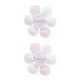 thumbnail image 3 of Qarigey Almohadillas para el pecho de bambú orgánico de 6 piezas, pegatinas transpirables respetuosas con la piel, cojín para pezón de lactancia de 4Blanco/2 Rosa cereza 2piezas Qarigey CBP495862, 3 of 6