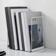 thumbnail image 3 of LCXmlly Support de Livre Robuste Simple Support de Lecture de Bureau Clip de Livre en Métal Creux pour Bureau Rangement Apprentissage Étudiant 1 Paire, 3 of 9