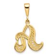thumbnail image 1 of Pendentif Charme Collier Monogramme Initiale Lettre Délicate en Or Jaune 14k, 1 of 7