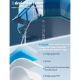 thumbnail image 3 of Piscina plegable LOMOTIVE de 257 cm con estructura metálica no inflable, 3 of 7