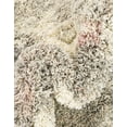 thumbnail image 4 of Unique Loom Soft Touch Shag Collection Area Rug - Kofi (5' Round Pink/Ivory), 4 of 7