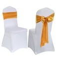 Huarll Party Decorations Chair Ribbon Bow Strap Wedding Banquet Party ...