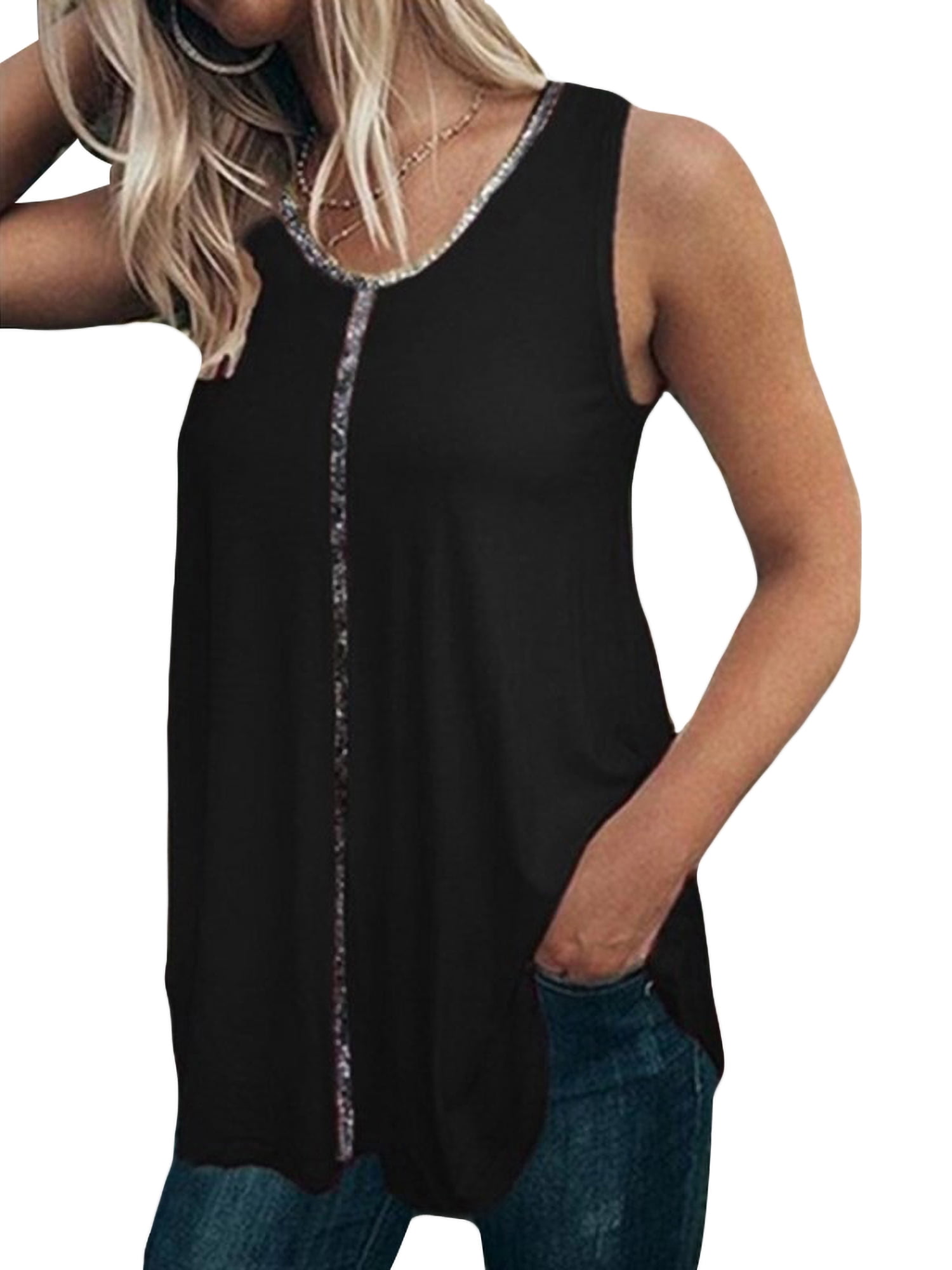 flowy tank tops walmart