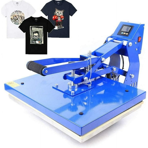 Miumaeov 16x20" Auto Open T-Shirt Heat Press Machine, 1800W Commercial Clamshell Heating Transfer with Temperature Control