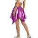 thumbnail image 5 of Falda de poliéster para niñas, de color liso, brillante, para baile, fiesta, informal, a la moda, 5 of 5