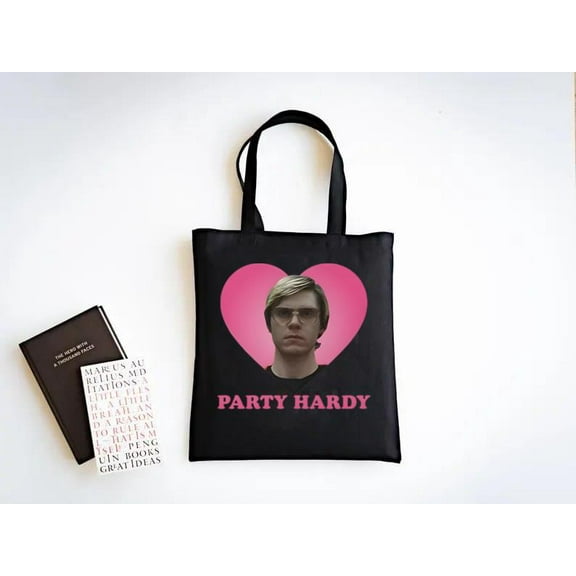 Party Hardy Tote Bag Funny Dahmer Inspired Graphic Statement, a gift just for you