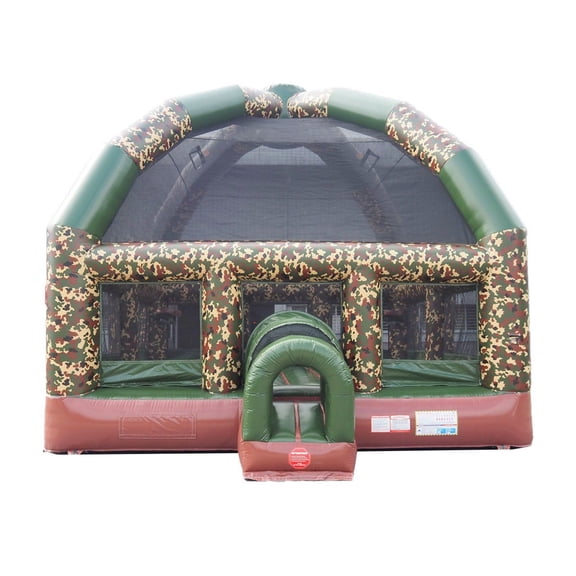TentandTable Giant Inflatable Bounce House for Teens & Adults, Commercial Bouncy Castle Jump House with Blower, 22' L x 22' W x 18' H Big Bubba Camo