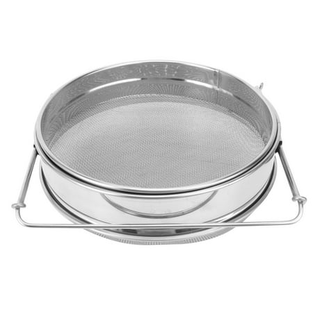 

1PC Double Layer Honey Filter Stainless Steel Beekeeping Tools (Silver)