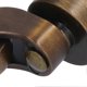 thumbnail image 2 of Round Cup Caster Zinc Alloy Vintage Matt Exquisite Sturdy Durable Stable Silent Wheel Dia Swivel, 2 of 4