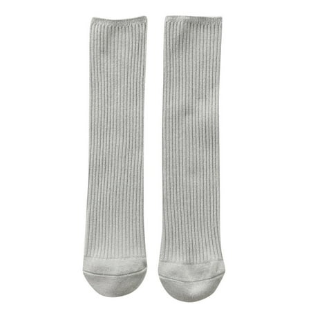 

Toddler Kids Baby Girls Candy Colors Knee High Antislip Stockings Socks Family Fragarn