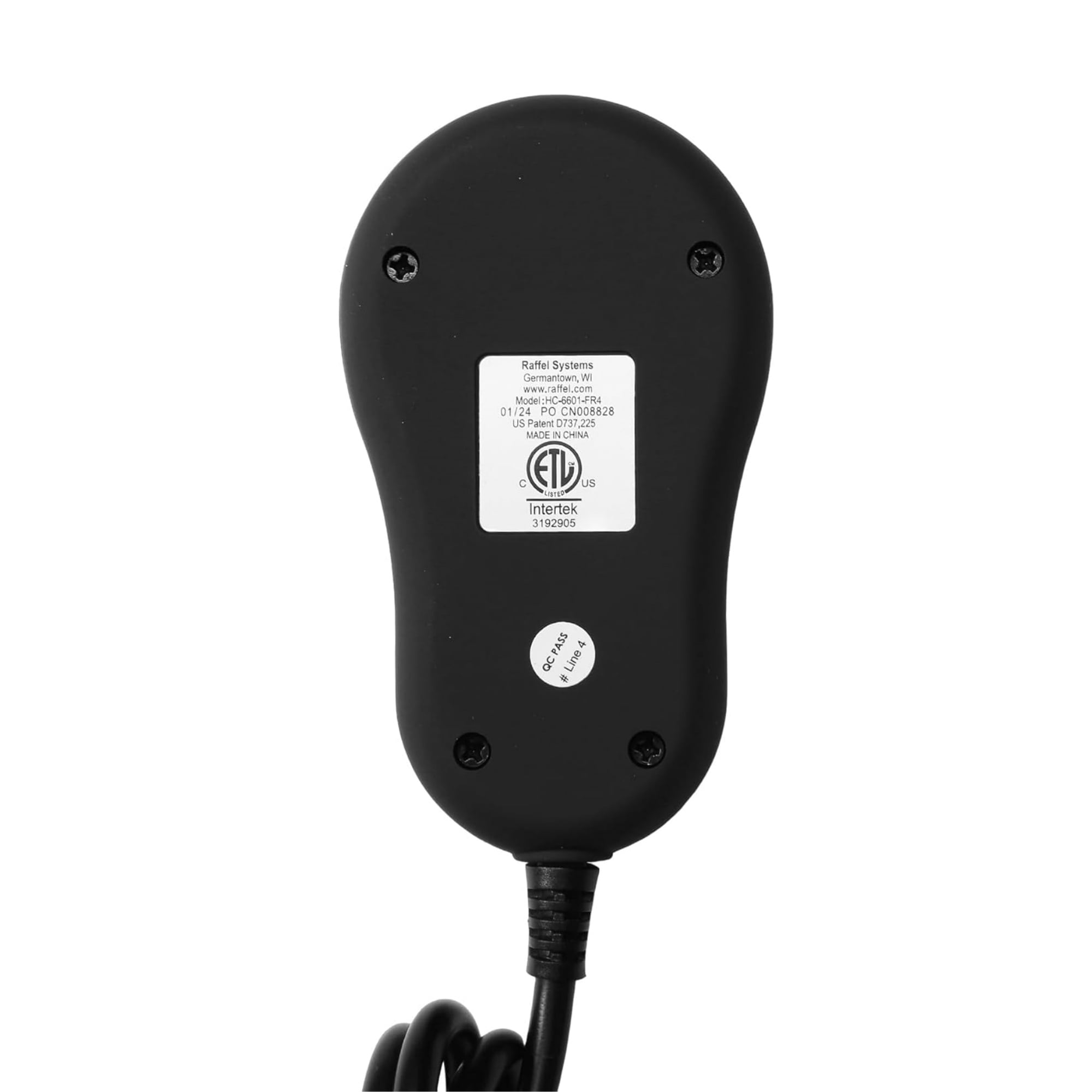Power Recliner Lift Chair Raffel Systems Remote Paddle Control Model HC-6601-FR4 with Massage Replacement