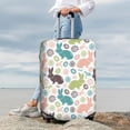 thumbnail image 4 of Uemuo Easter Rabbit Printed Washable Luggage Cover - Fashion Suitcase Protector Fits 18-32 Inch Luggage -Small, 4 of 9