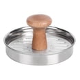 thumbnail image 1 of Prensa para hamburguesas ANGGREK Acero inoxidable 304 12,5 cm, 1 of 8