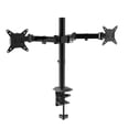 thumbnail image 6 of Mounting Binge Dual Monitor Mount for 13–32 Inch Screens | Full Motion Articulating Arm | Tilt, Swivel & Rotation | Heavy-Duty VESA Mount 75×75 & 100×100 | Adjustable Desk Clamp Stand, 6 of 16