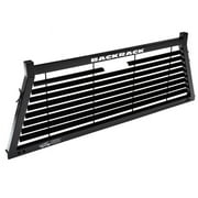 Backrack by RealTruck Louvered Rack Frame Only | Black, No Drill | Compatible with 2017-2020 Ford F-250/F-350/F-450 Super Duty; 2002-2024 Dodge Ram 1500/2500/3500; 2017-2020 F-250/F-350/F-450 & More