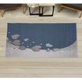thumbnail image 1 of Love Decorative Rug, Valentines Day Romance Art with Hearts Stars Wedding Happiness Theme, Quality Carpet for Bedroom Dorm and Living Room, 6 Sizes, Dark Sky, by Ambesonne, 1 of 1