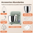 thumbnail image 4 of Batidora De Pedestal 3 En 1 Cebory, 6,5 QT Mezclador De Alimentos De 10 Velocidades, 4 of 6
