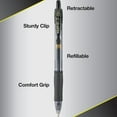 thumbnail image 4 of Pilot G2 Premium Gel Pens, Black Pens, Bold Point 1 mm, Tub of 48, Black, 4 of 6