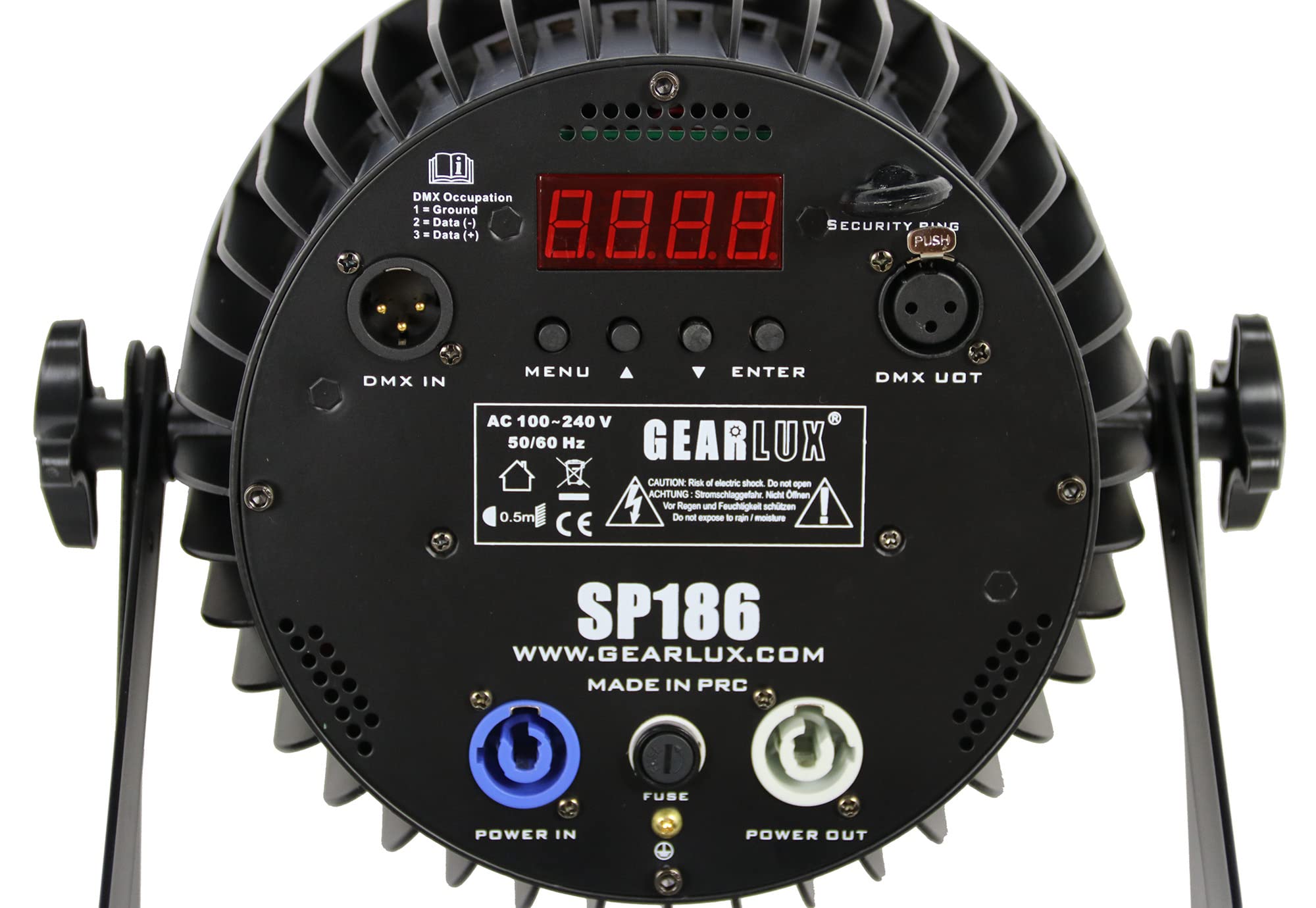 Gearlux SP186 18 LED 14 Watt RGBWA+UV Six in One LED PAR Stage Light